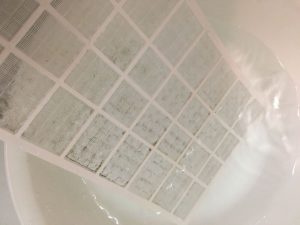 浴室乾燥機のフィルター掃除